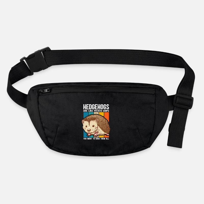 Hedgehog Hedgehog Lover | funny hedgehog gift Stanley/Stella recycled Hip Bag 