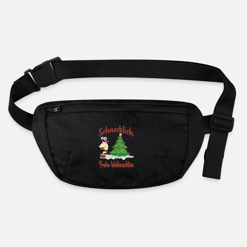 Schnecklich Frohe Weihnachten Stanley/Stella recycelte Gürteltasche