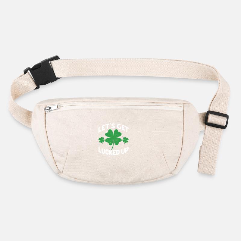 Soyons chanceux, trèfle irlandais Sac banane recyclé Stanley/Stella