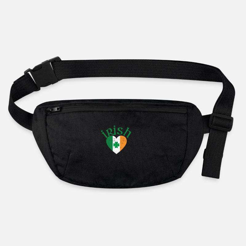 Drapeau irlandais patriotique Irlande trèfle Sac banane recyclé Stanley/Stella