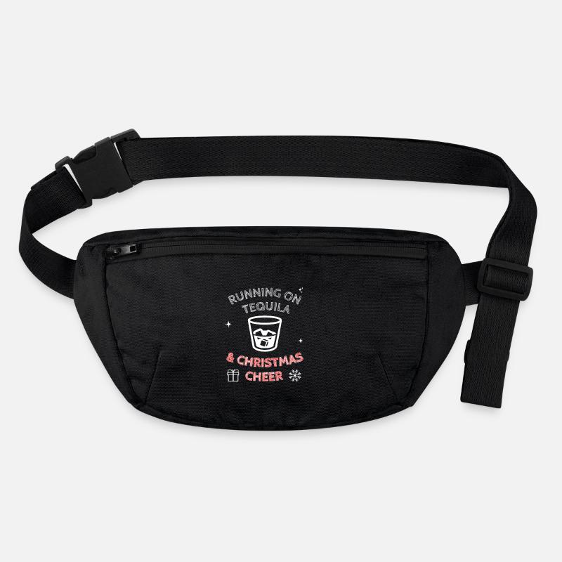 Running On Tequila And Christmas Cheer Stanley/Stella recycled Hip Bag 