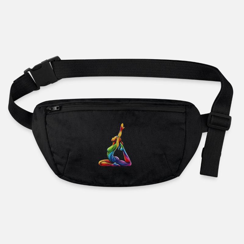 Yoga Arc-en-ciel Sac banane recyclé Stanley/Stella