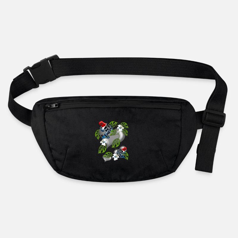 Poison dart frog Stanley/Stella recycled Hip Bag 