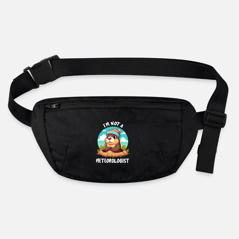 Groundhog Day USA Funny Spring Stanley/Stella recycled Hip Bag 