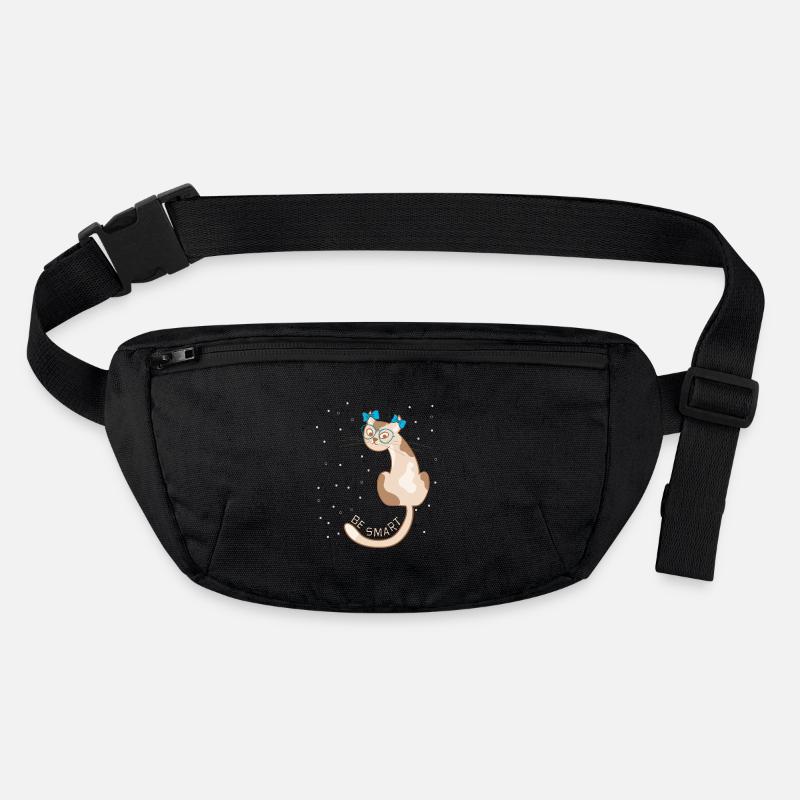Cat, be smart Stanley/Stella recycled Hip Bag 