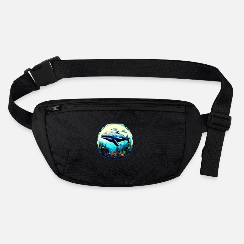Blue Whale Stanley/Stella recycled Hip Bag 