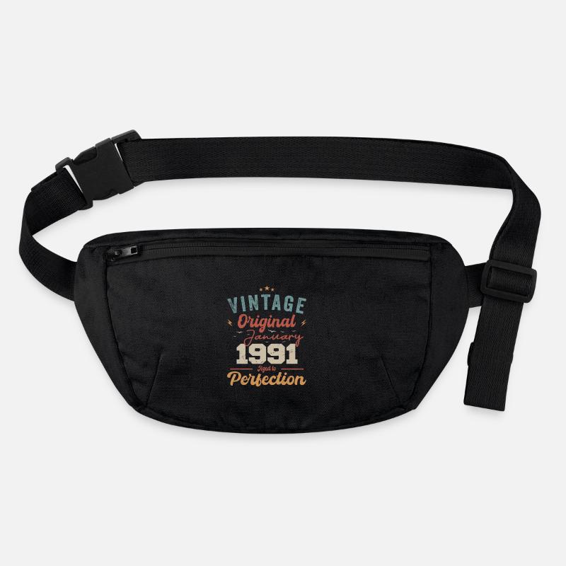 January 1991 Legend for 33 years Stanley/Stella recycled Hip Bag 