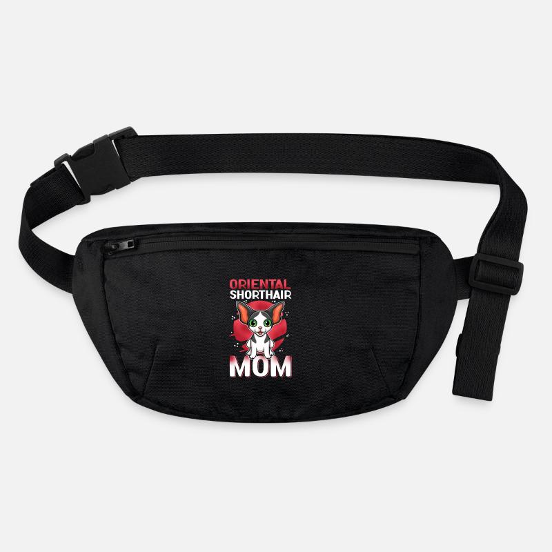 Orientalisch Kurzhaar Mom OKH Katze Geschenk Stanley/Stella recycelte Gürteltasche