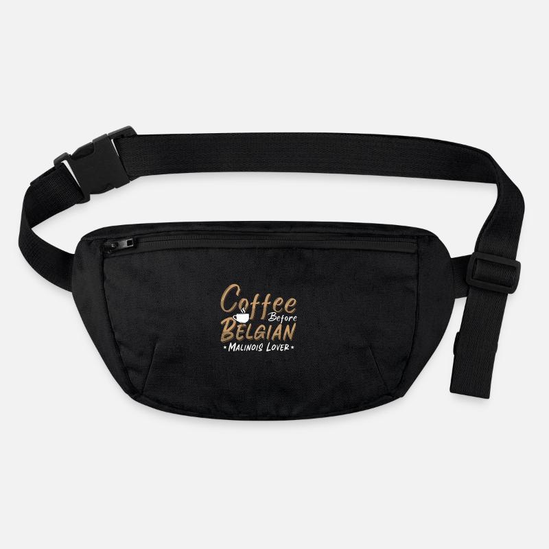 Belge Malinois Lover Café Canin Coffee Lover Sac banane recyclé Stanley/Stella