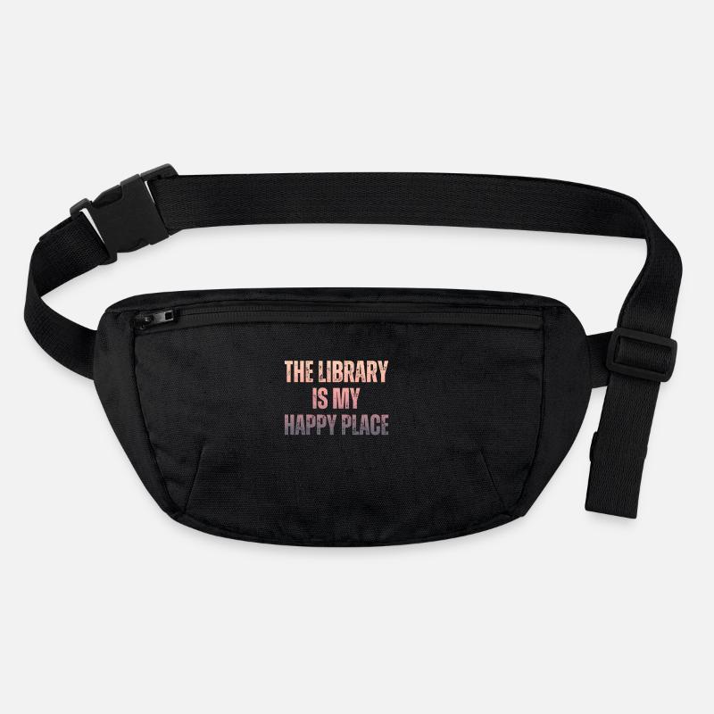 Library Book Lover Reading Bookworm Stanley/Stella recycled Hip Bag 