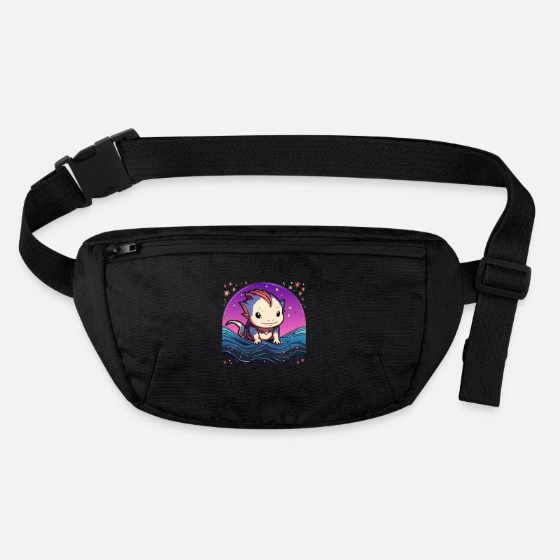 Axolotl Stanley/Stella recycelte Gürteltasche