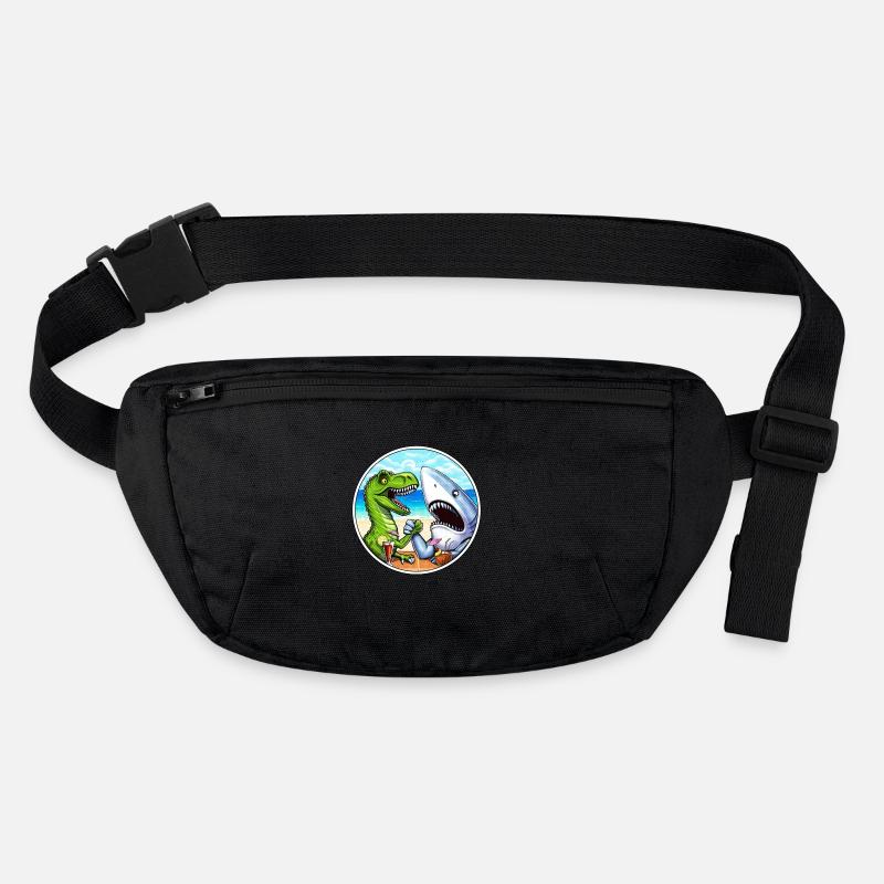 T-Rex Dinosaure Requin Bras De Fer Sac banane recyclé Stanley/Stella