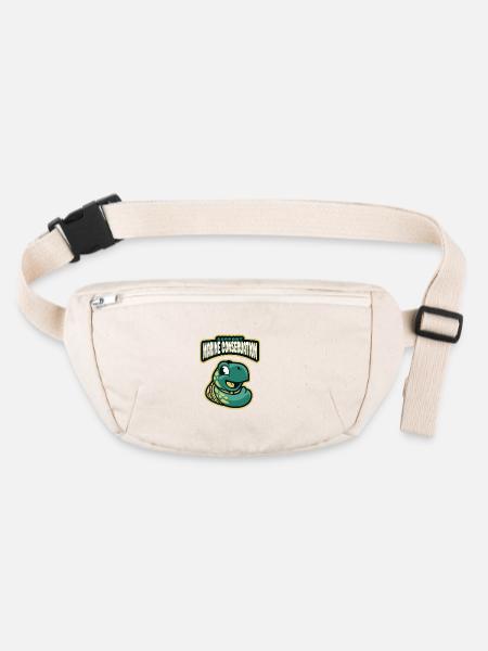 Marine Conservation - Stanley/Stella recycled Hip Bag  - natural - Front