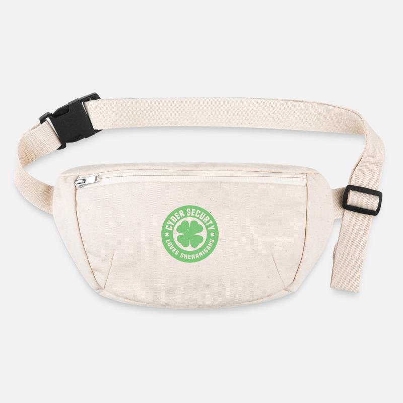 Cyber Security St. Patrick's Day Stanley/Stella recycled Hip Bag 