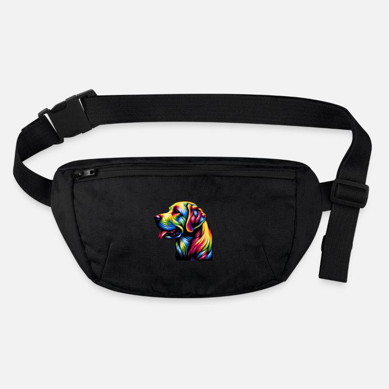 Labrador Retriever Hund Stanley/Stella recycelte Gürteltasche