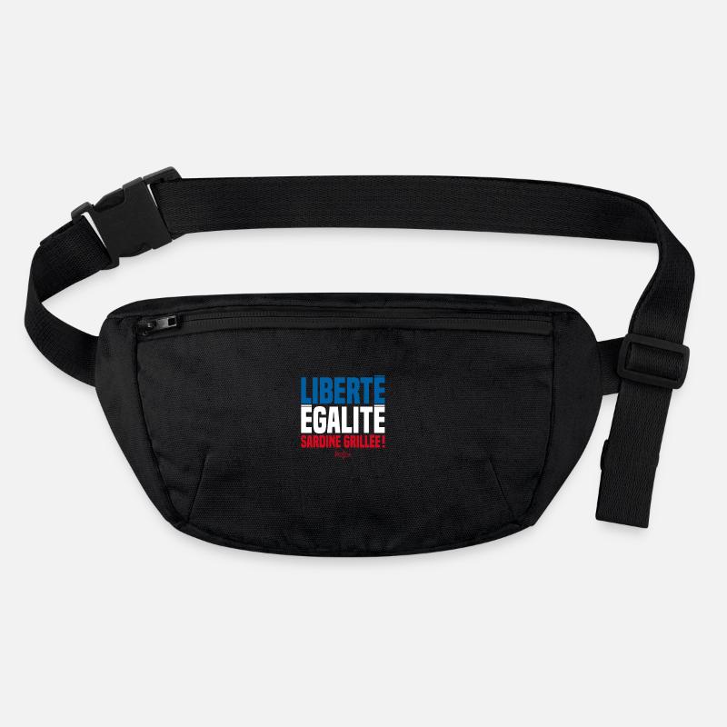 LIBERTY EQUALITY GRILLED SARDINES! Stanley/Stella recycled Hip Bag 