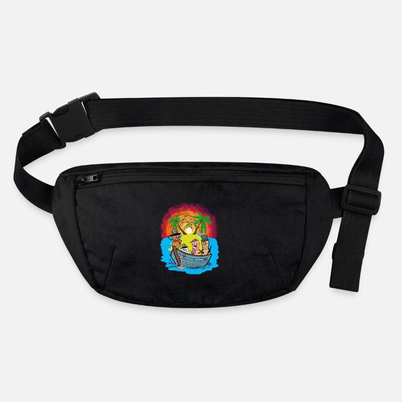 Expédition dans les mers du Sud, Voyage, Aventure, Cacahuètes, Ahoy Sac banane recyclé Stanley/Stella