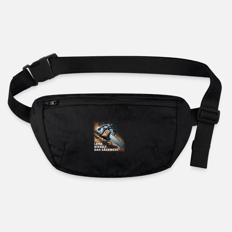 Quietly trickles the sawdust craftsman's pride Stanley/Stella recycled Hip Bag 