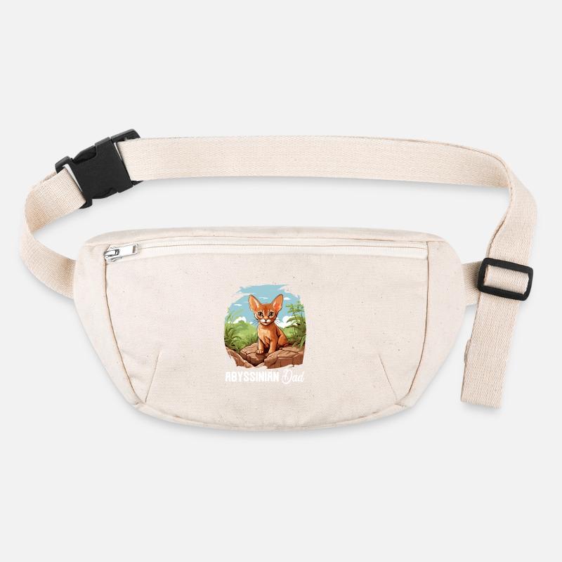 Abyssinian Cat Abessinierkatze Stanley/Stella recycelte Gürteltasche