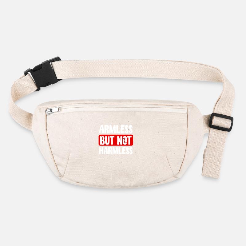 Amputation du bras mais pas inoffensif Sac banane recyclé Stanley/Stella