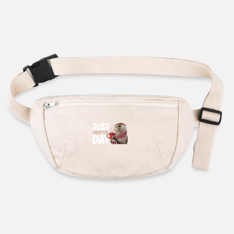 Otter Coffee Funny Gift Stanley/Stella recycled Hip Bag 