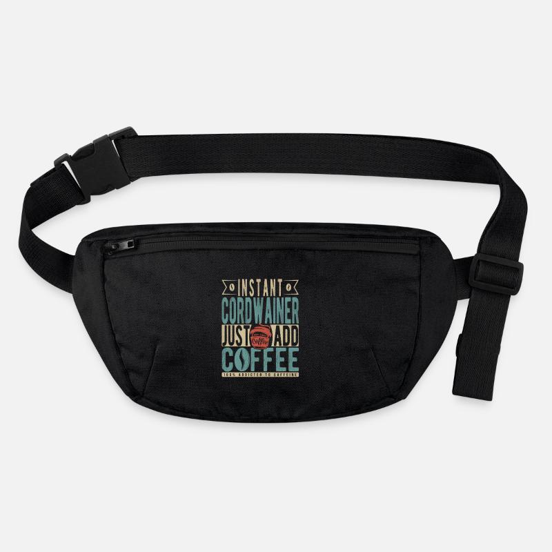 Instant-Cordwainer Einfach Kaffee hinzufügen Stanley/Stella recycelte Gürteltasche