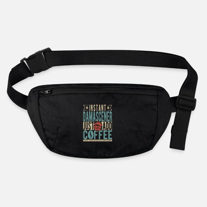Instant-Damascener Fügen Sie einfach Kaffee hinzu Stanley/Stella recycelte Gürteltasche