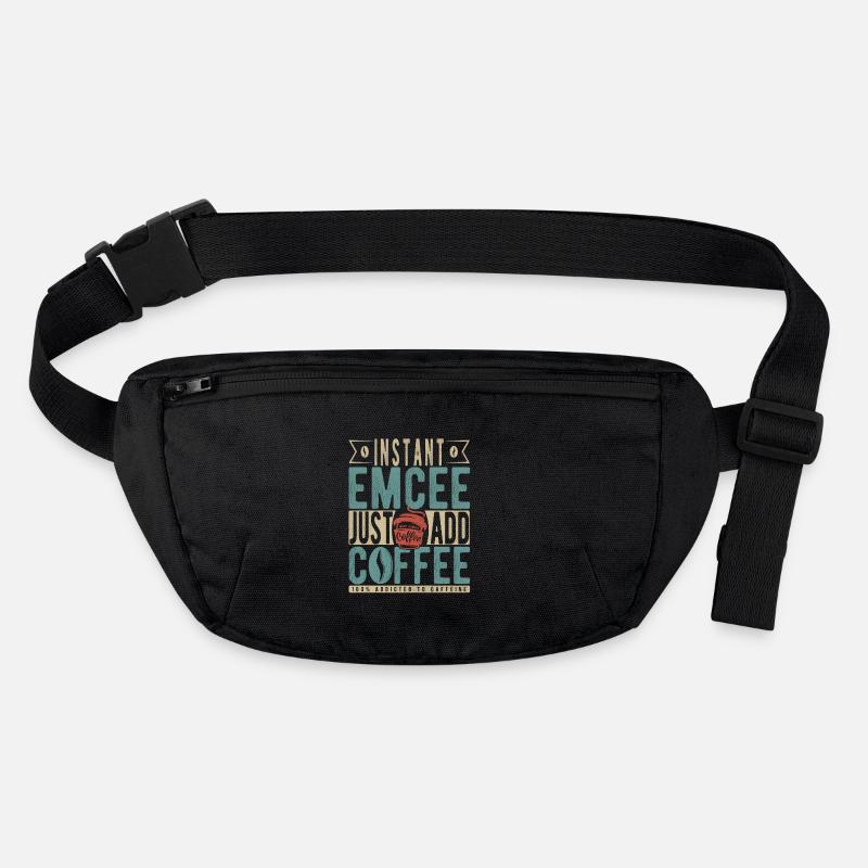 Instant Emcee Just Add Coffee Stanley/Stella recycled Hip Bag 