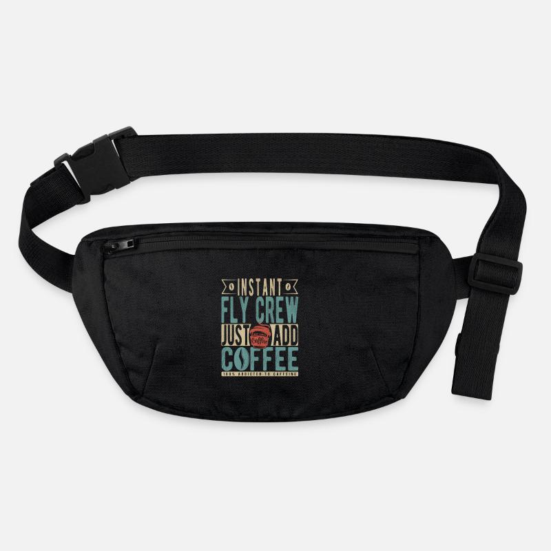 Instant Fly Crew Just Add Coffee Stanley/Stella recycled Hip Bag 