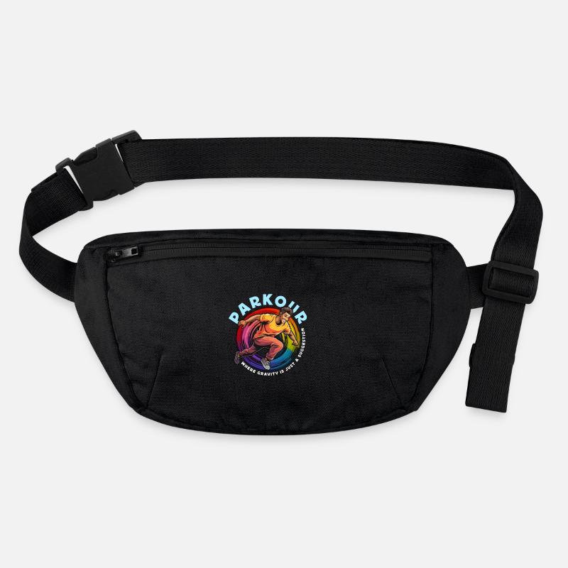 Parkour Where Gravity Is Freerunning Parkour Lover Stanley/Stella recycelte Gürteltasche