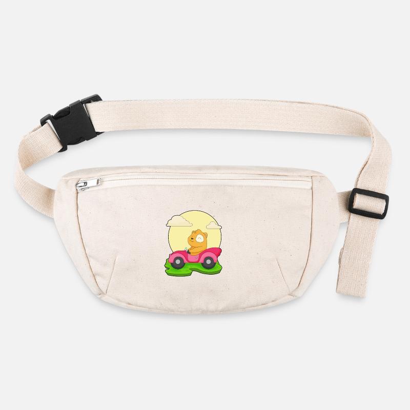 Hamster Car Stanley/Stella recycled Hip Bag 