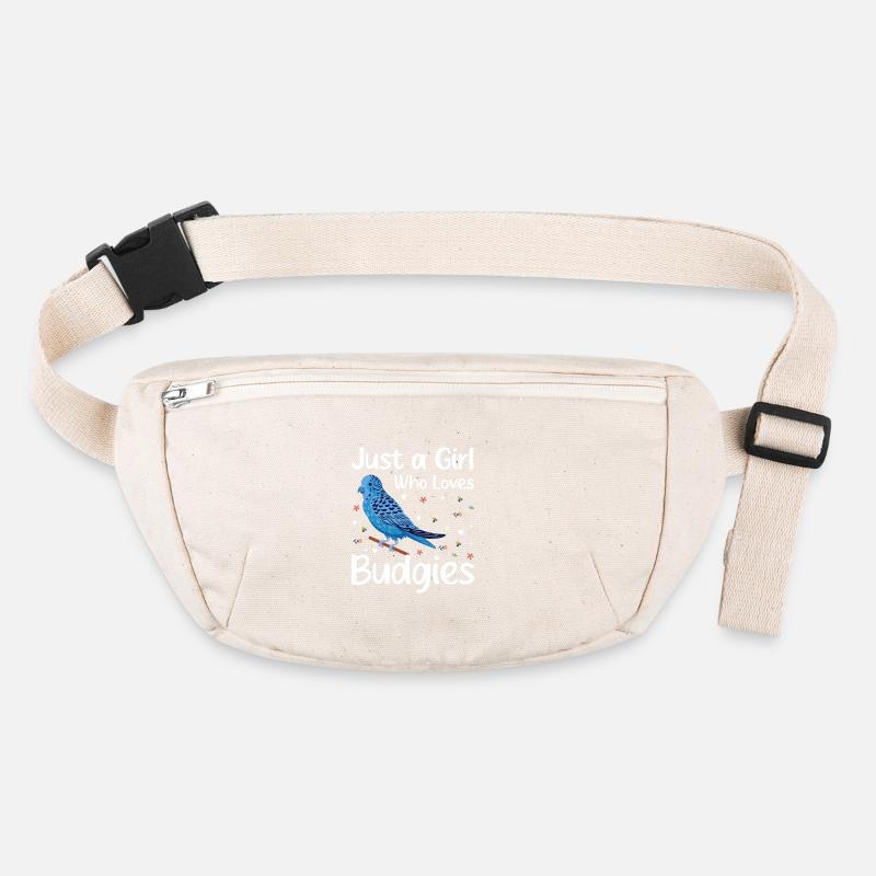 Budgerigar, Feathered Friend, Bird Watching Stanley/Stella recycled Hip Bag 