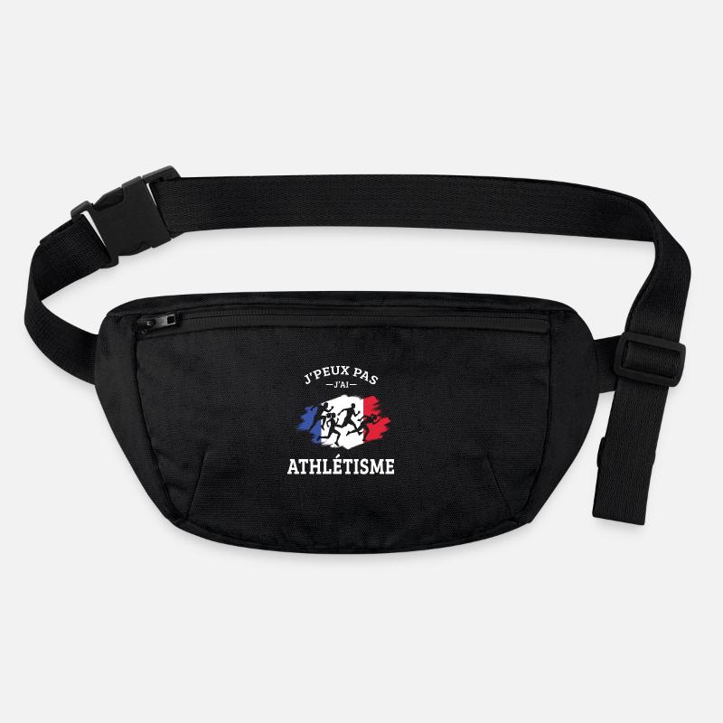 Je Peux Pas J'ai Athlétisme Athlète coureur Drôle Sac banane recyclé Stanley/Stella