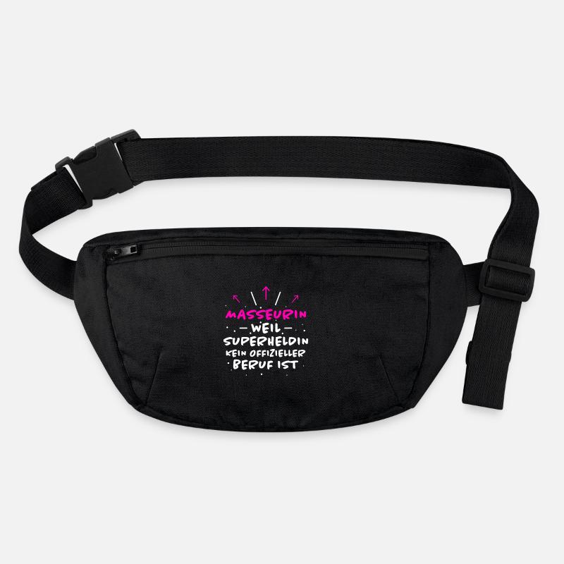 Masseurin Spruch Beruf Lustiges Masseurin Geschenk Stanley/Stella recycelte Gürteltasche