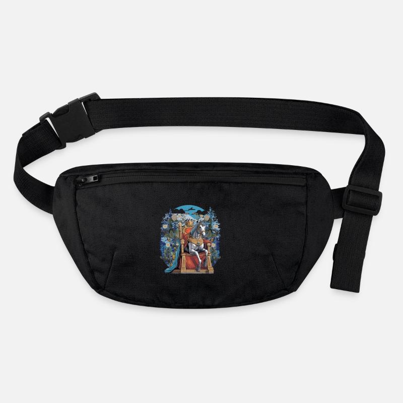 Pferd Märchenprinz Märchen Pferde Ross Herrscher Stanley/Stella recycelte Gürteltasche