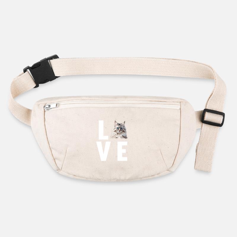 Chat Sibérien Sibirische Katze Sac banane recyclé Stanley/Stella