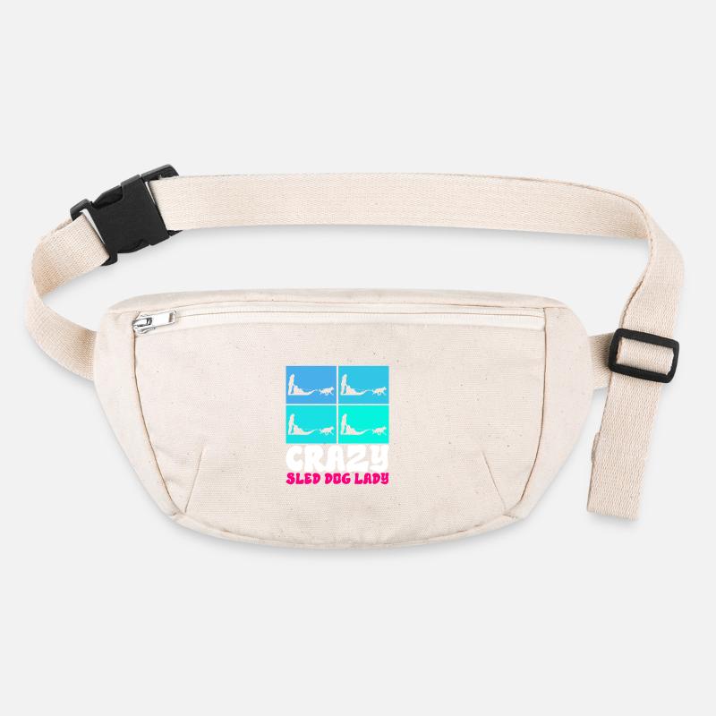 Sledding Sled dogs Stanley/Stella recycled Hip Bag 