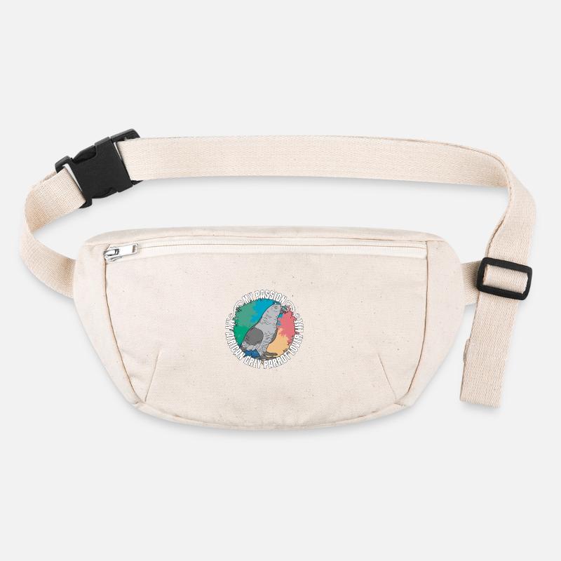 Perroquet gris d’Afrique Ma passion Mon ornithologue Sac banane recyclé Stanley/Stella