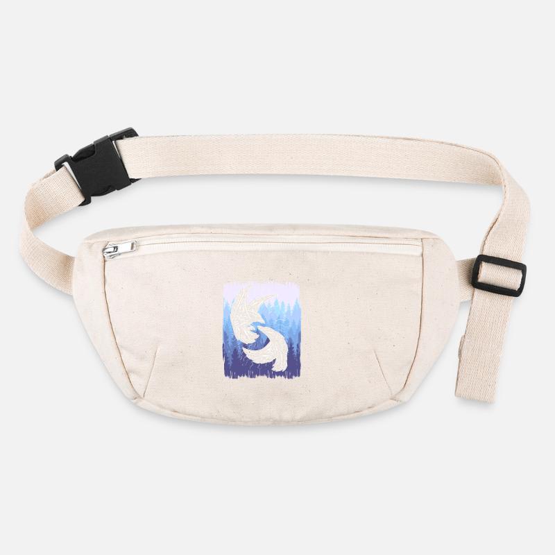 Shaman, Celtic Birds, Nature, Bird, Forest Stanley/Stella recycled Hip Bag 
