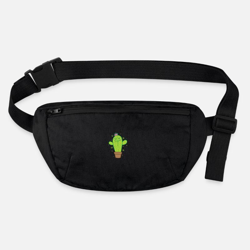 Kaktus Pflanze freut sich Stanley/Stella recycelte Gürteltasche