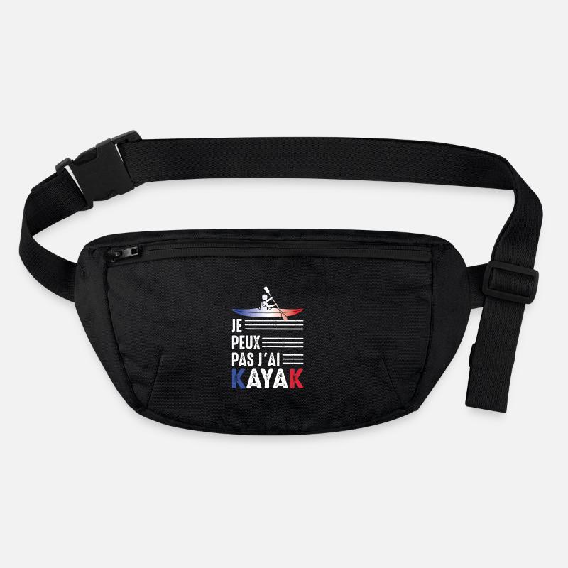 I can't I kayak Kayaker canoeist paddle Stanley/Stella recycled Hip Bag 