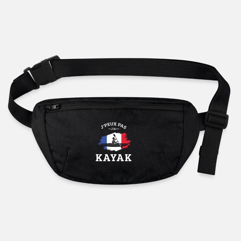 I can't I kayak Kayaker canoeist paddle Stanley/Stella recycled Hip Bag 