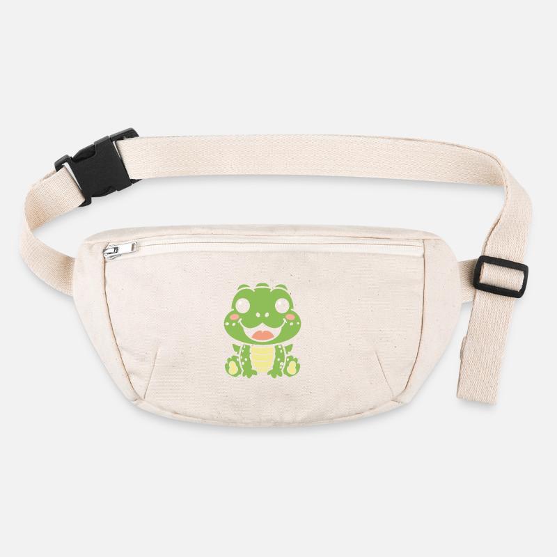 Krokodil Stanley/Stella recycelte Gürteltasche