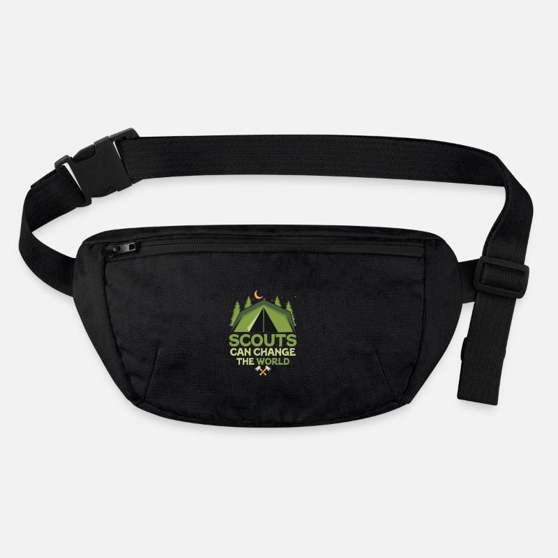 Changing the World, One Scout at a Time Tee Stanley/Stella recycelte Gürteltasche