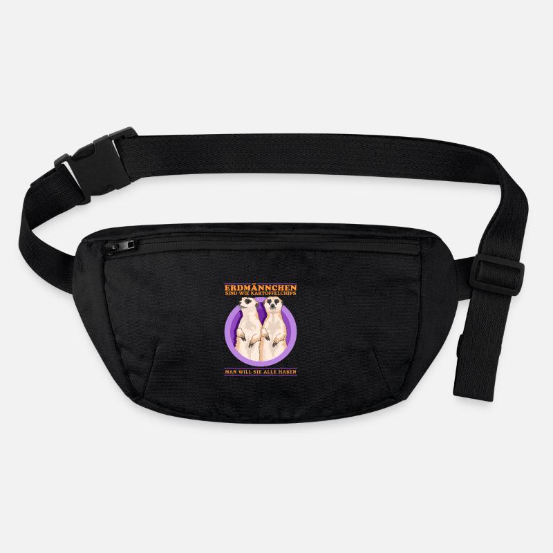 Les suricates sont comme le cadeau de famille des suricates Sac banane recyclé Stanley/Stella