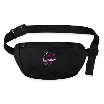 Idée cadeau de comptabilité sincère pour - Sac banane recyclé Stanley/Stella - noir - Devant