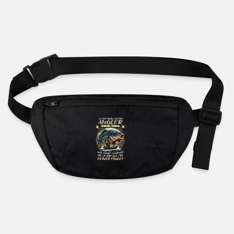 Never mess with a fisherman! Stanley/Stella recycled Hip Bag 