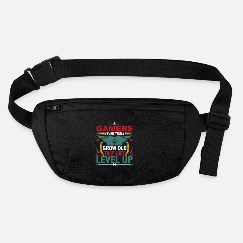 Gamers Never Truly Grow Old, They Just Level Up. Stanley/Stella recycled Hip Bag 