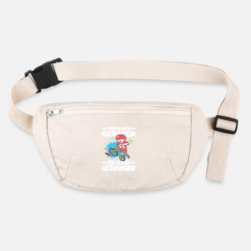 Né pour faire du vélo, forcé d’aller à l’école Sac banane recyclé Stanley/Stella