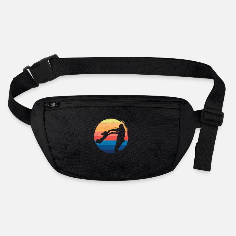 Vintage Papa Tochter Stanley/Stella recycelte Gürteltasche